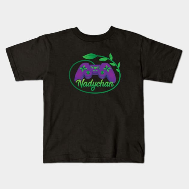 Nadychan Logo Kids T-Shirt by nadychan